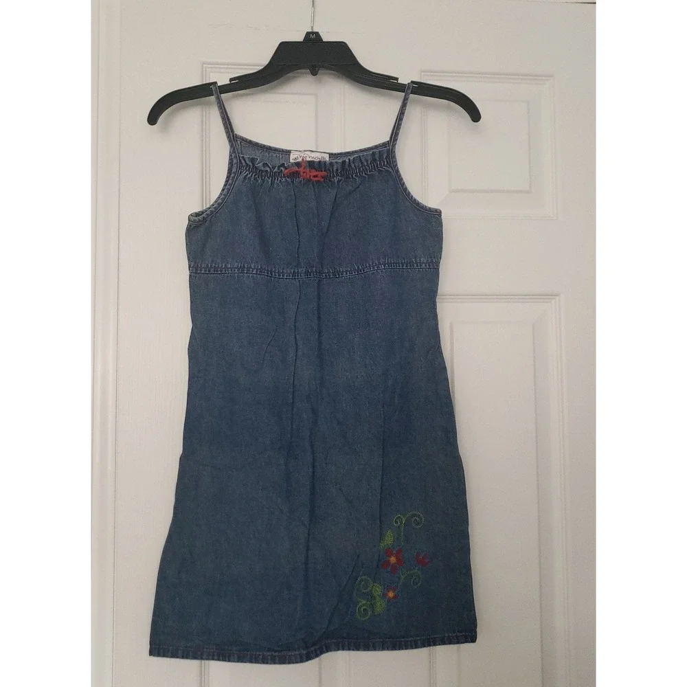 My Michelle Girls Dress Size 12‎ Denim Sleeveless