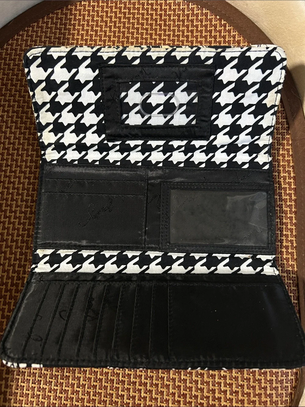 Vera Bradley quilted gray