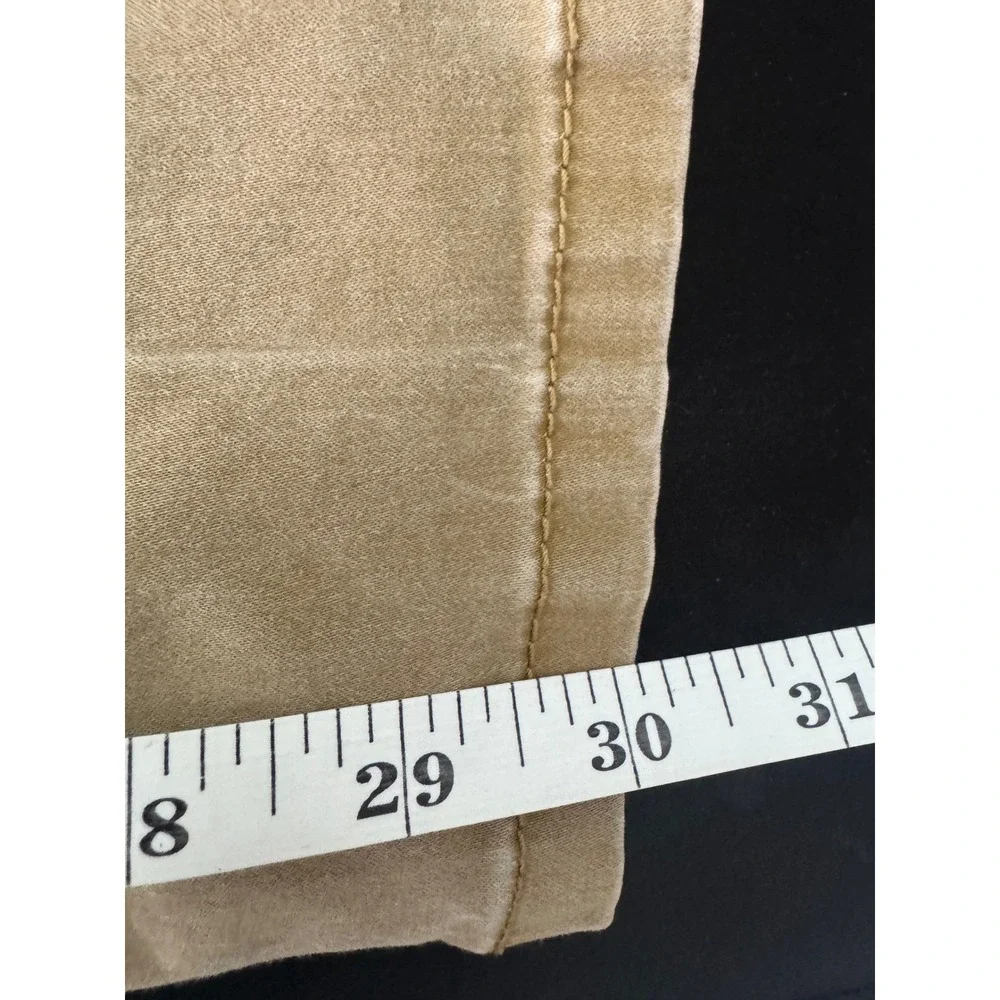 Tommy Bahama Boracay 5-Pocket Pants Mens 42x30 Khaki Tan Cotton Tencel Stretch