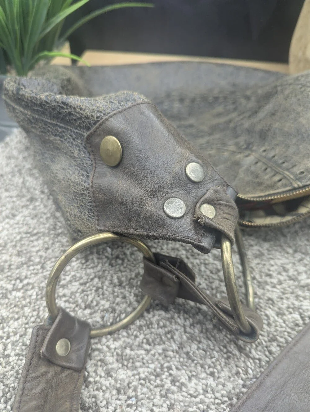 Begeren Distressed Lambskin Hobo Bag ****Price Firm****.   Read*****************