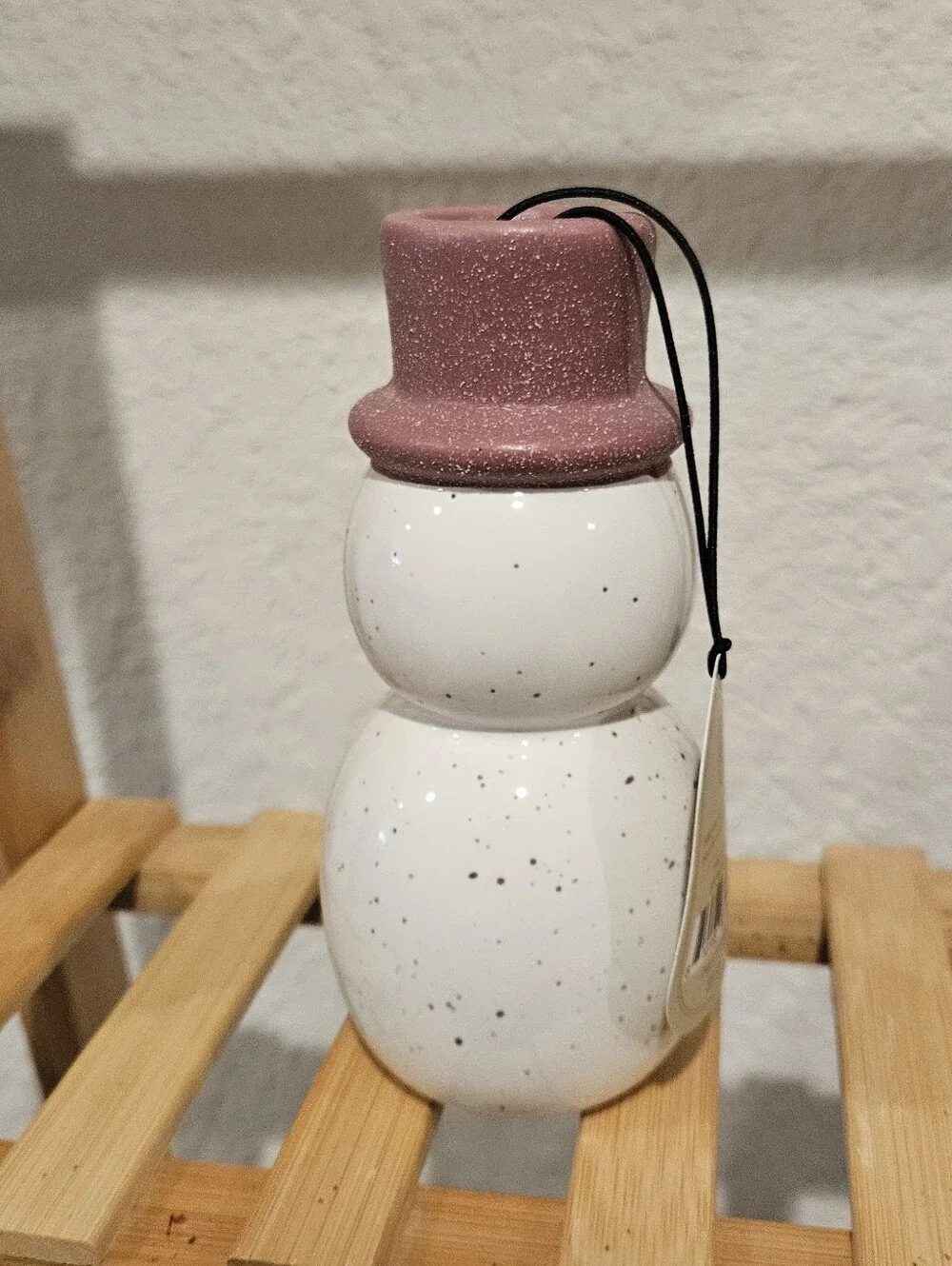Ceramic Snowman Airplant Holder