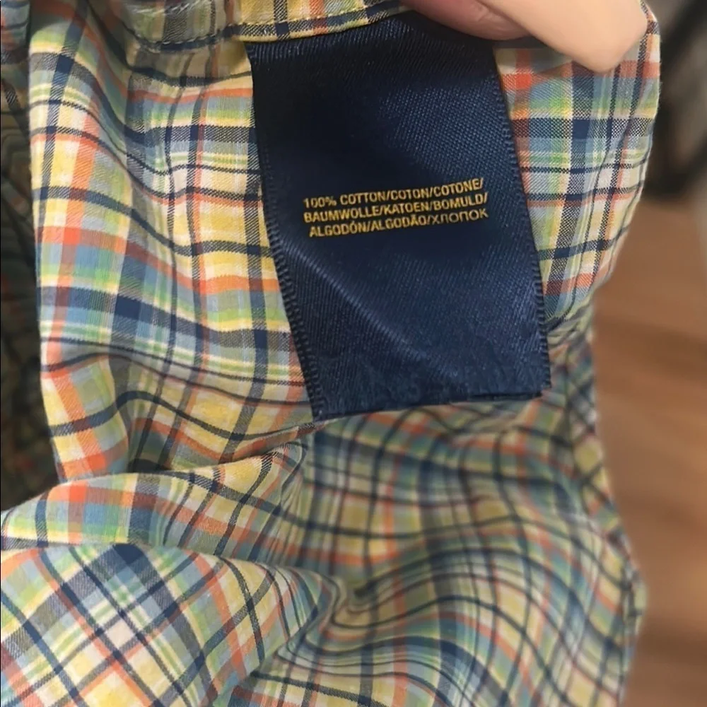 Ralph Lauren vibrant plaid