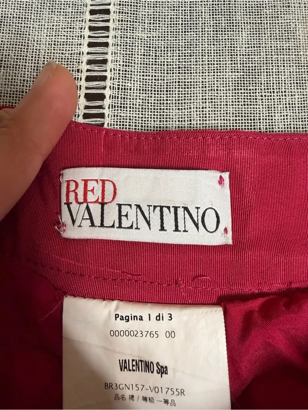 RED Valentino tailored pencil
