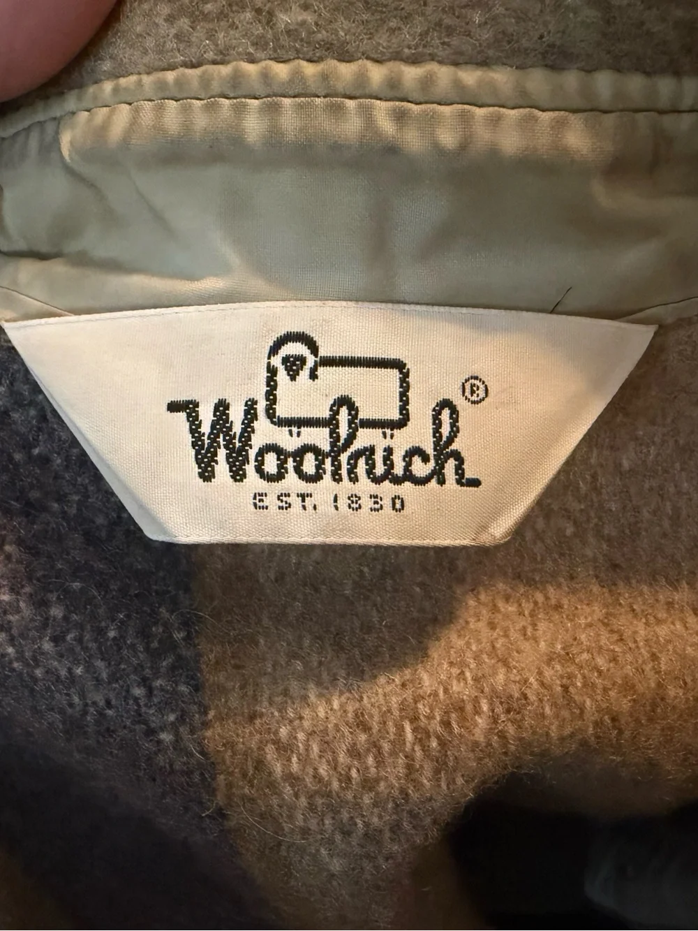 Woolrich plaid shacket