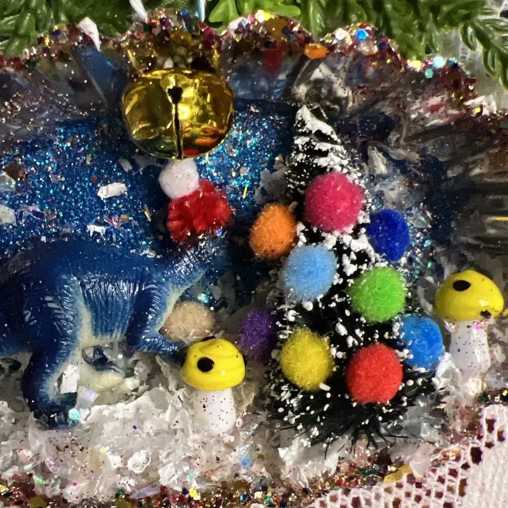 Handmade ornament was