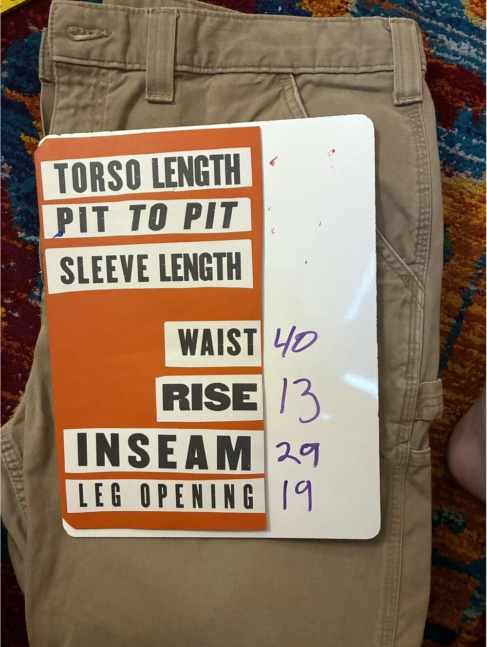 Carhartt pair classic