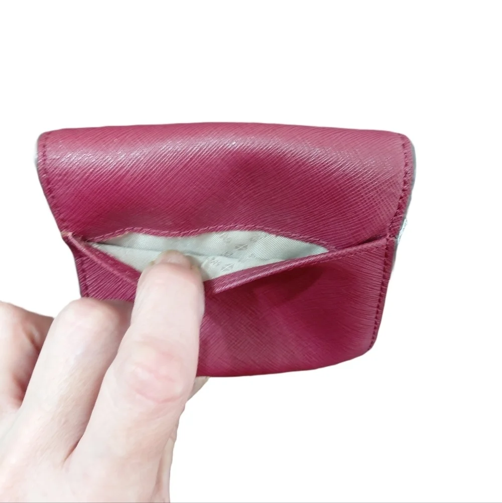 Michael Kors compact red