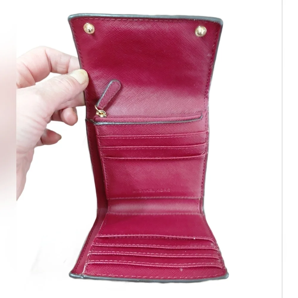 Michael Kors compact red