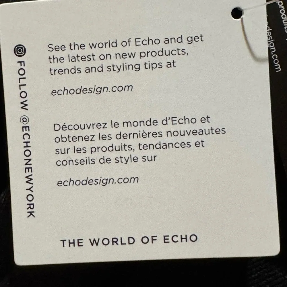 Echo Design product features