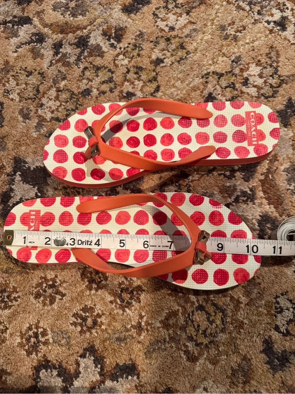 Coach flip flop