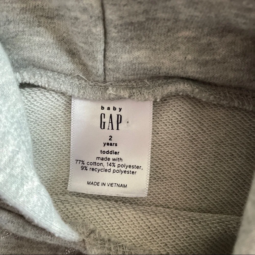 GAP grey hooded