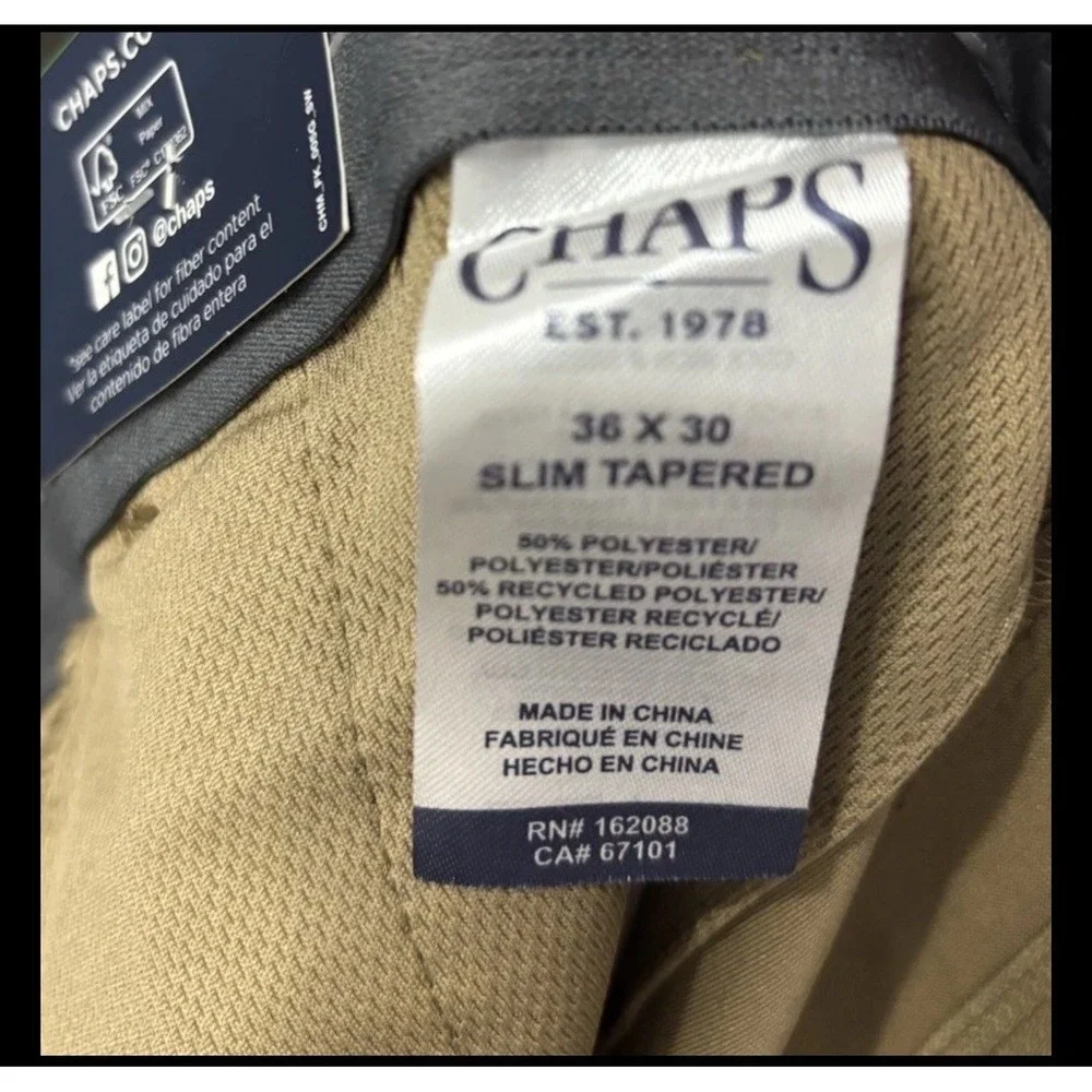 Chaps new tags