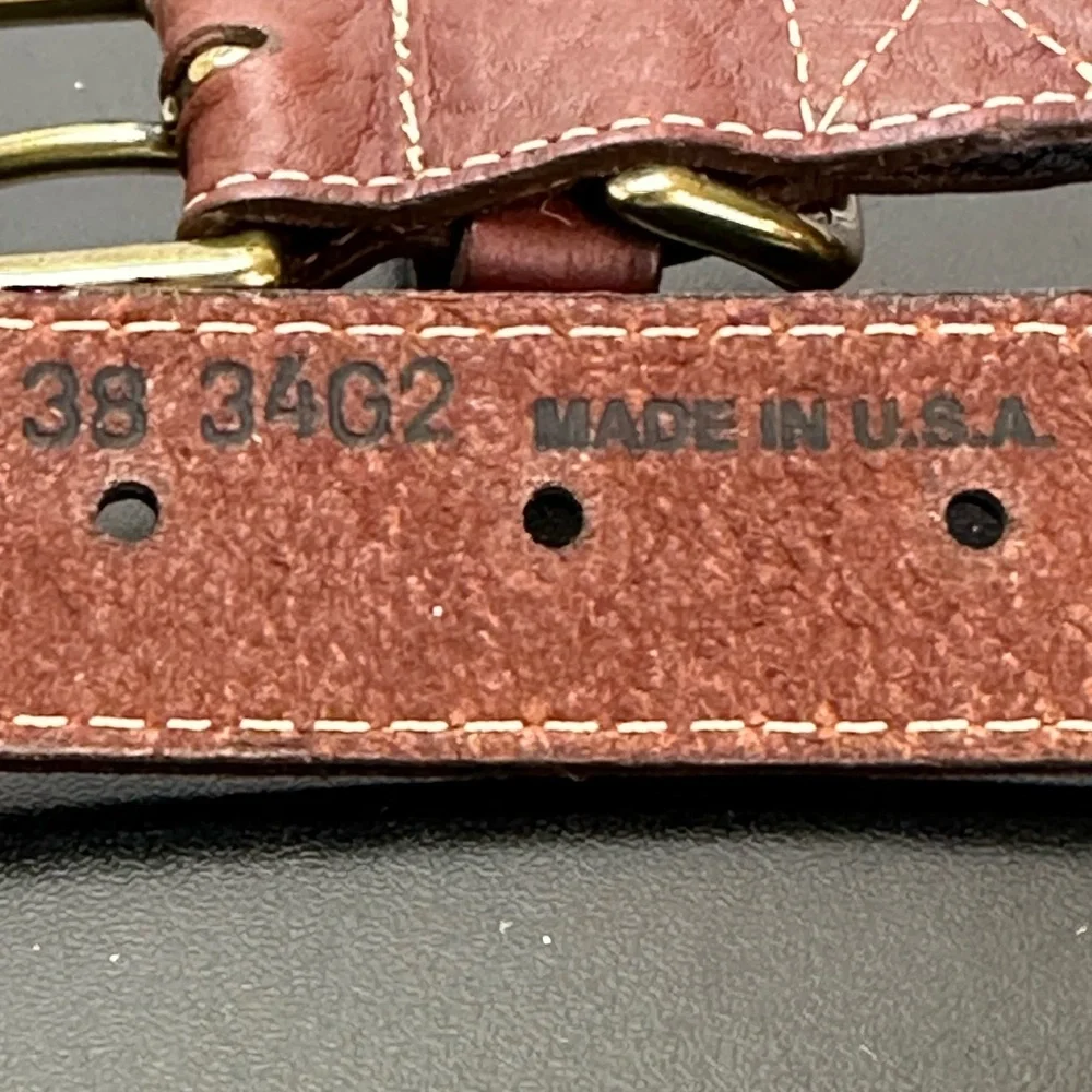 Orvis brown leather