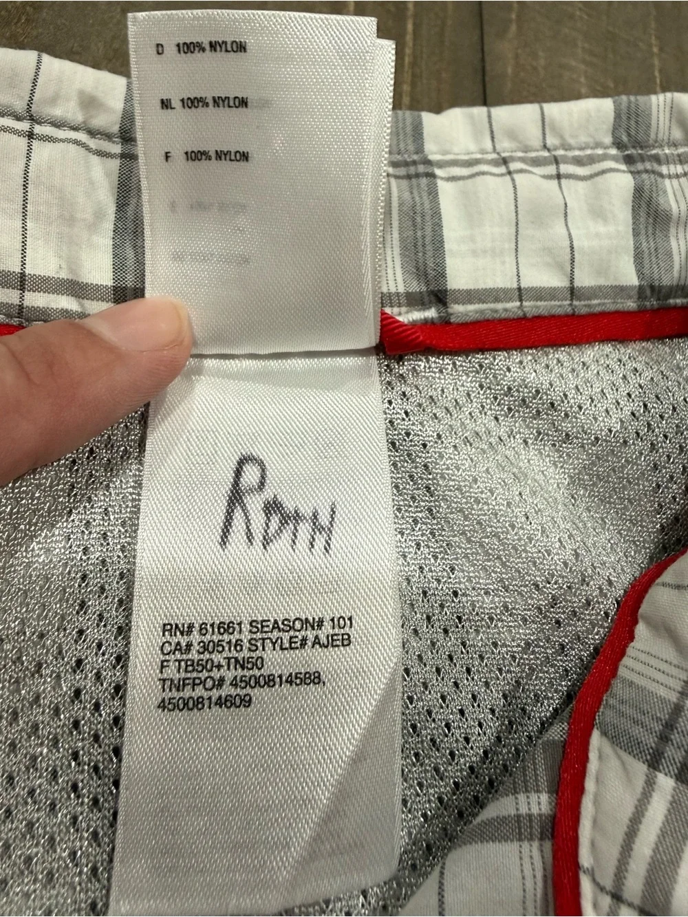 The North Face lightweight performance