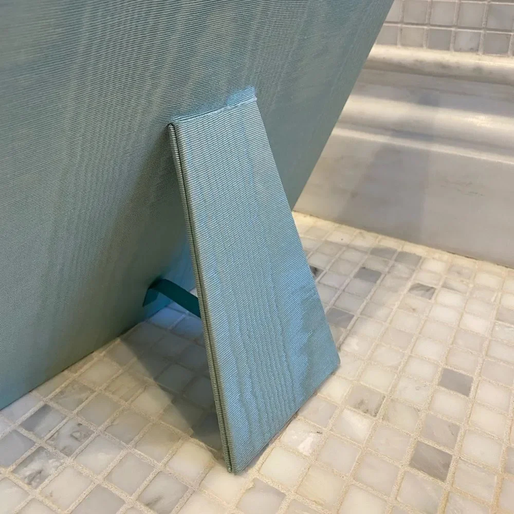 N/A teal fabric