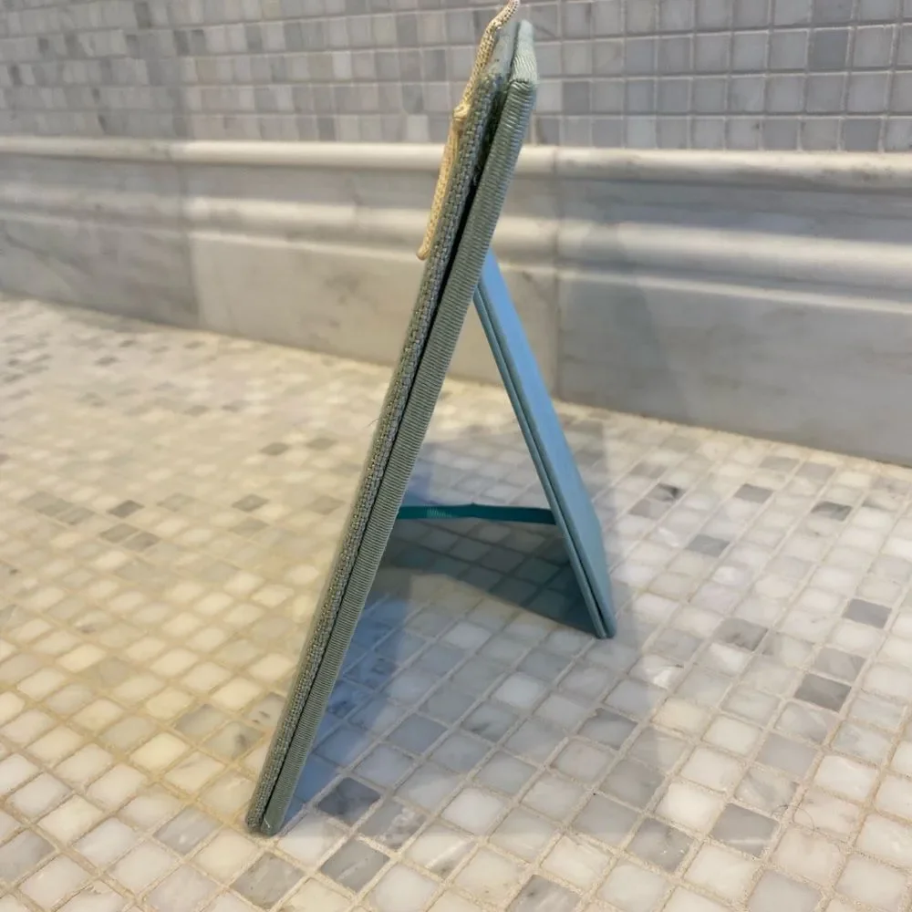 N/A teal fabric