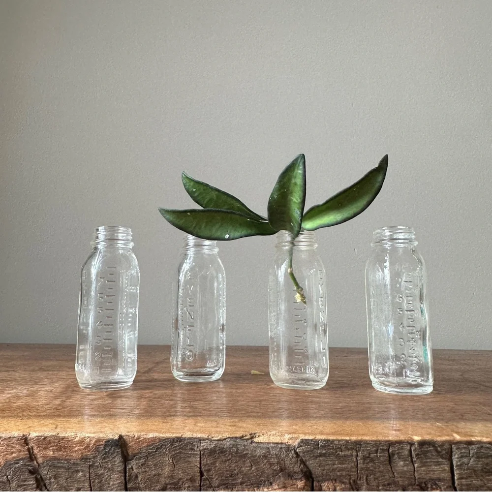 Vintage glass bottle