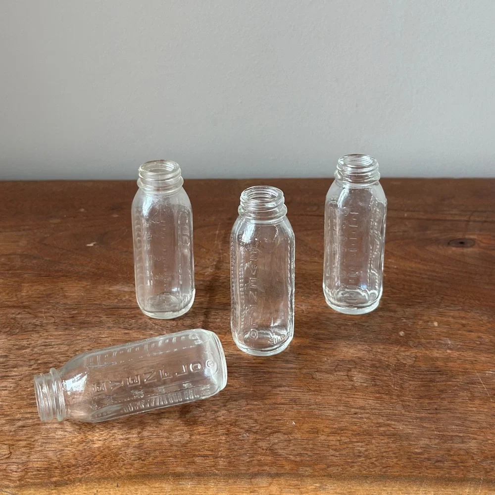 Vintage glass bottle