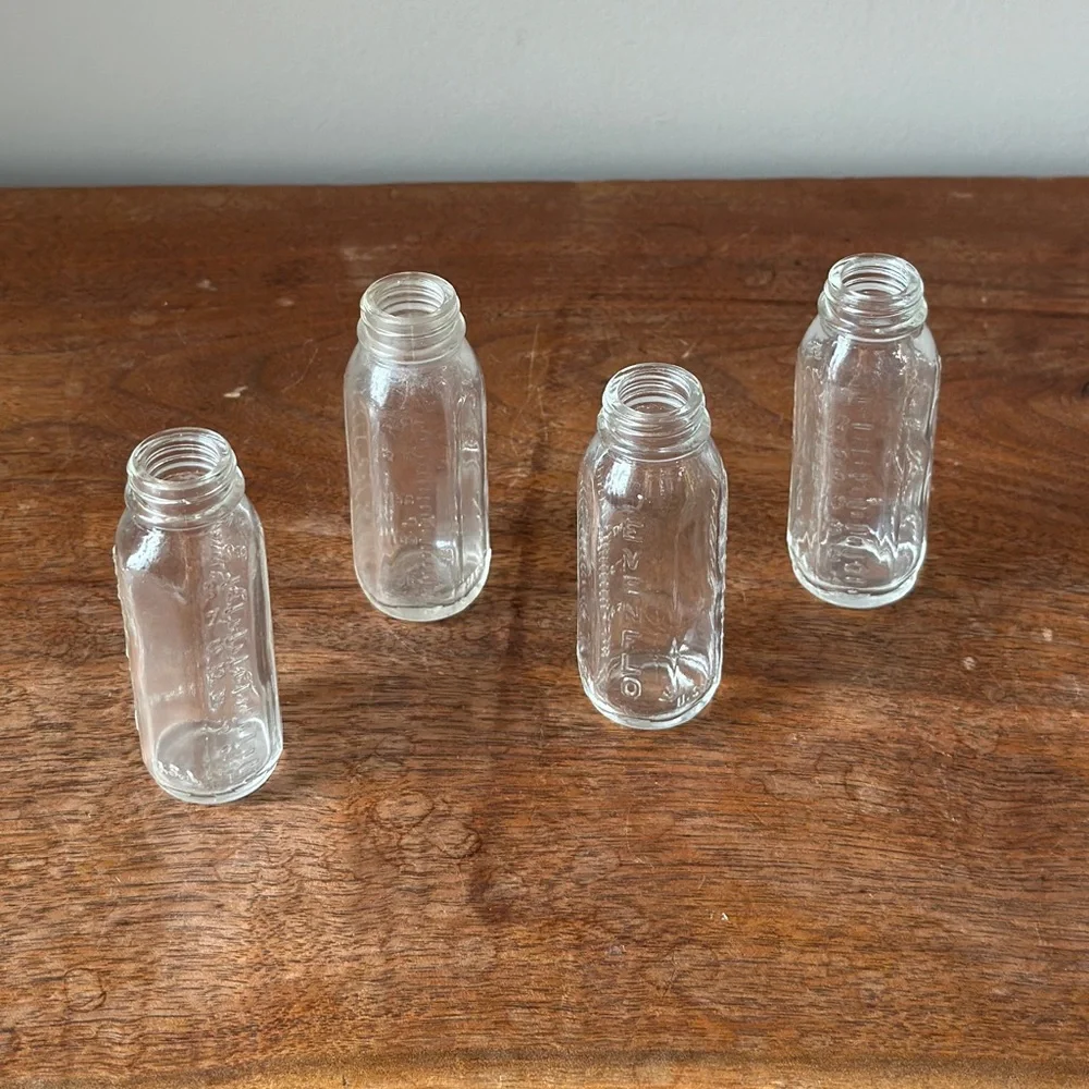 Vintage glass bottle