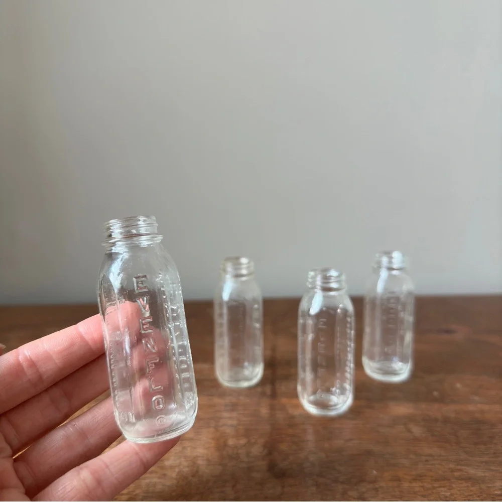 Vintage glass bottle
