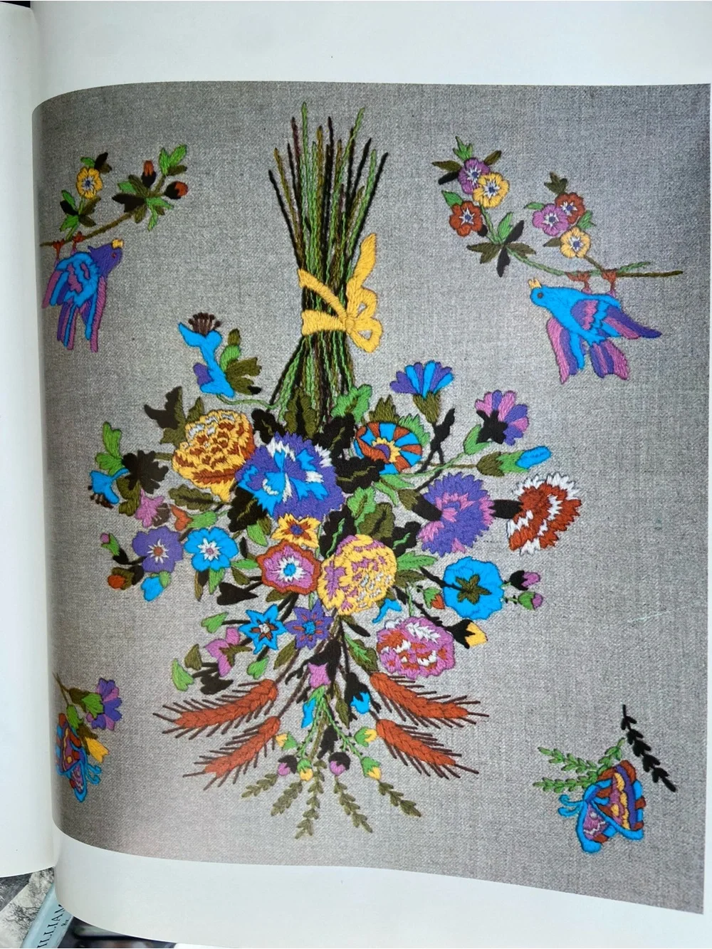 Vintage needlework pattern