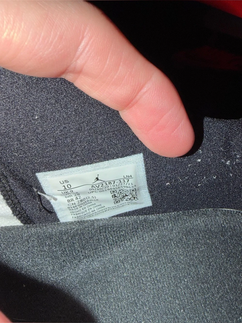 Jordan 100% authentic