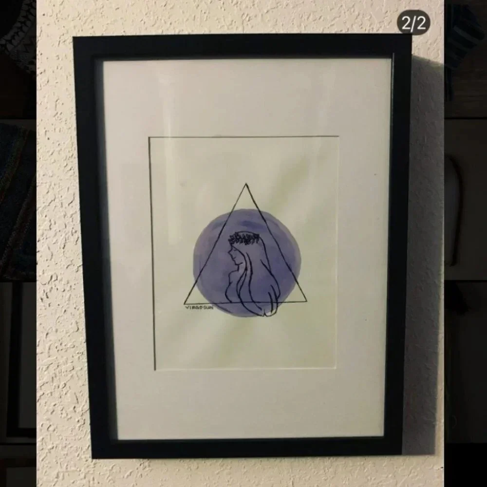 N/A zodiac framed