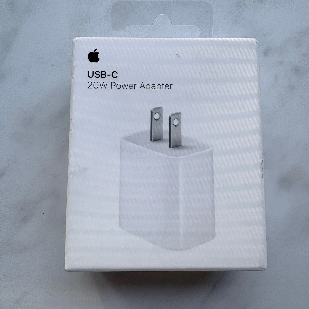 Apple 20W USB-C Power Adapter Wall Charger Block White MHJA3AM/A A2305 NEW