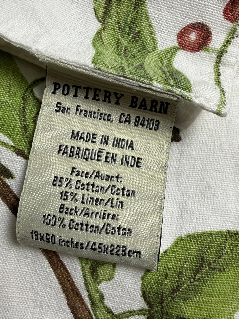 Pottery Barn has few