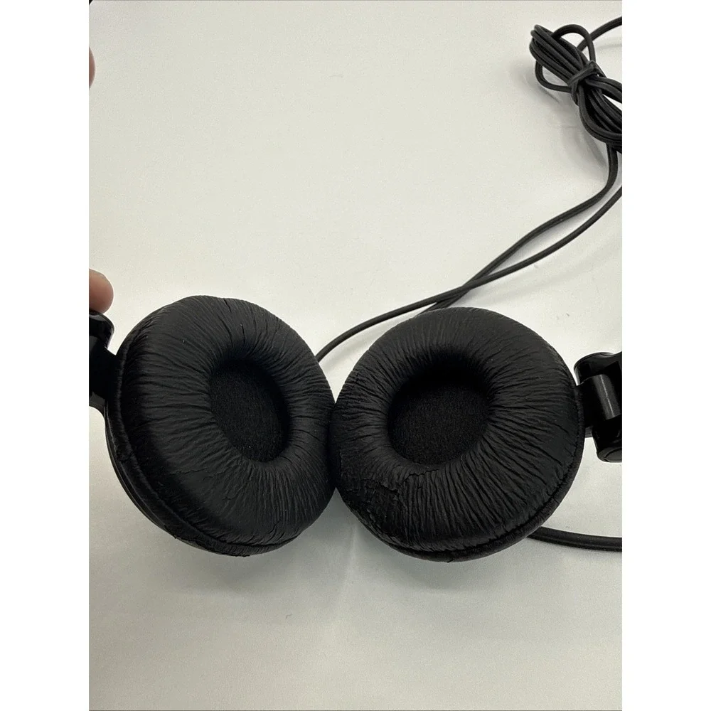 Sony MDR-V150 Dynamic Stereo Wired On-Ear Headphones Black Tested Working