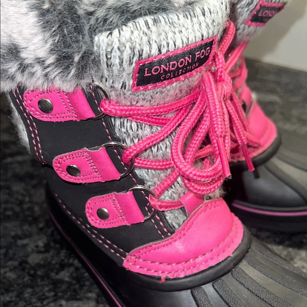 London Fog cozy boots