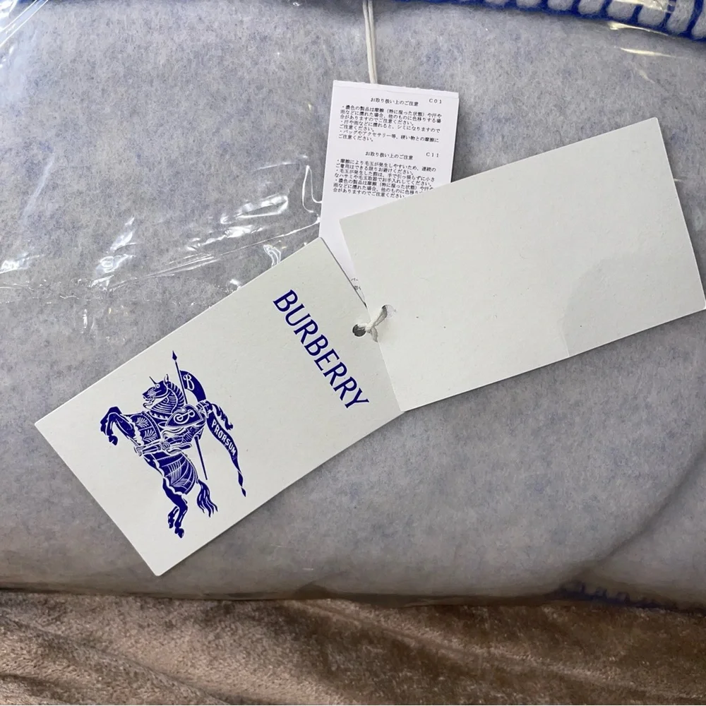 Burberry iconic pillow