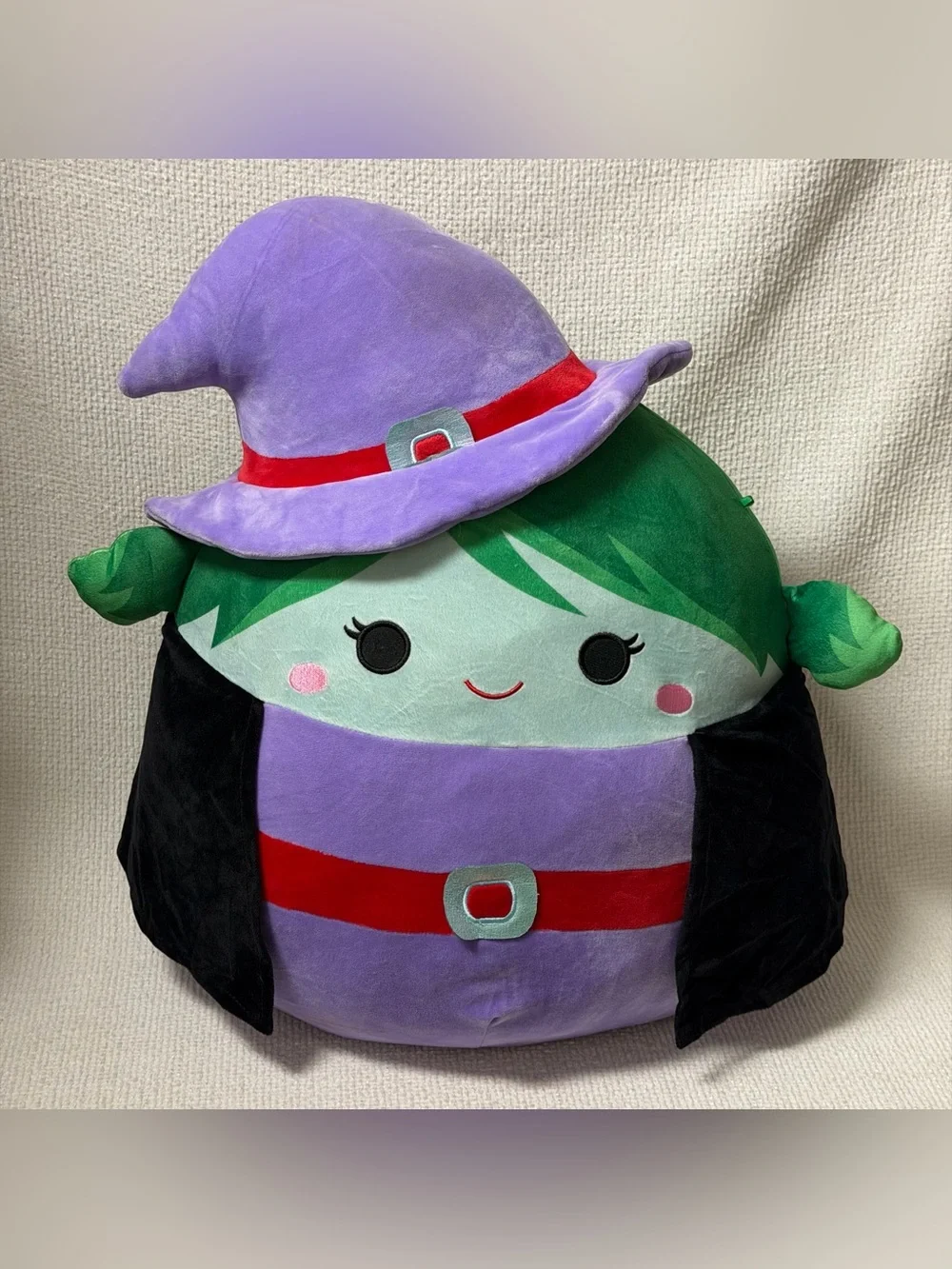 Rare Jumbo KellyToy Plush Brie The Witch Exclusive Squishmallow 20 Inch