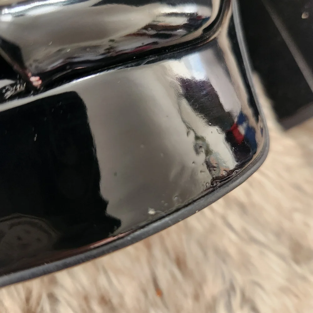 Nine West black patent