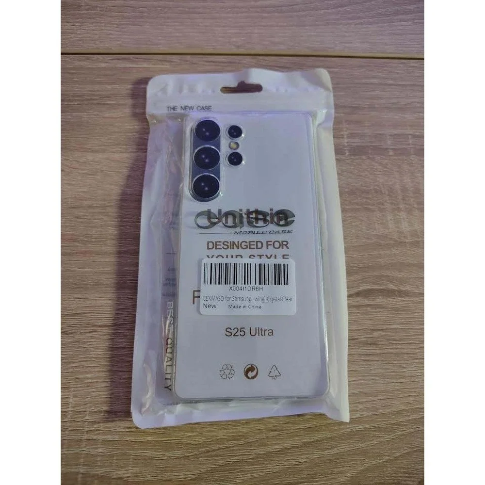 Samsung Galaxy S25 Ultra Case‎ Crystal Clear Slim Fit Protective Cover