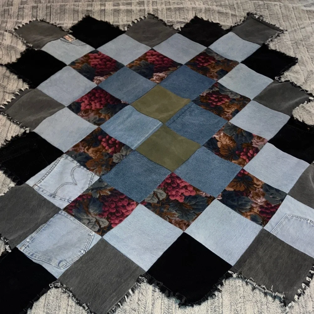 Handmade stylish patchwork
