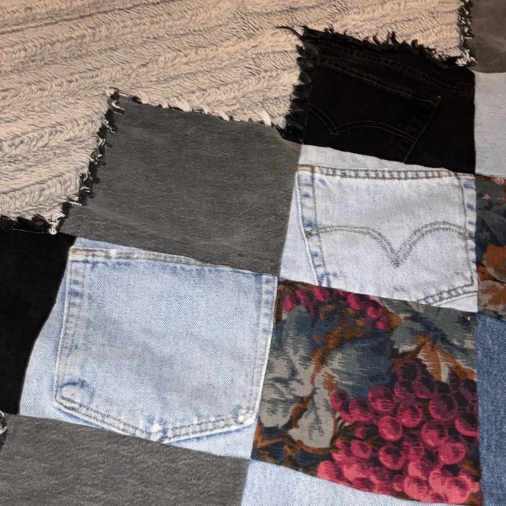 Handmade stylish patchwork