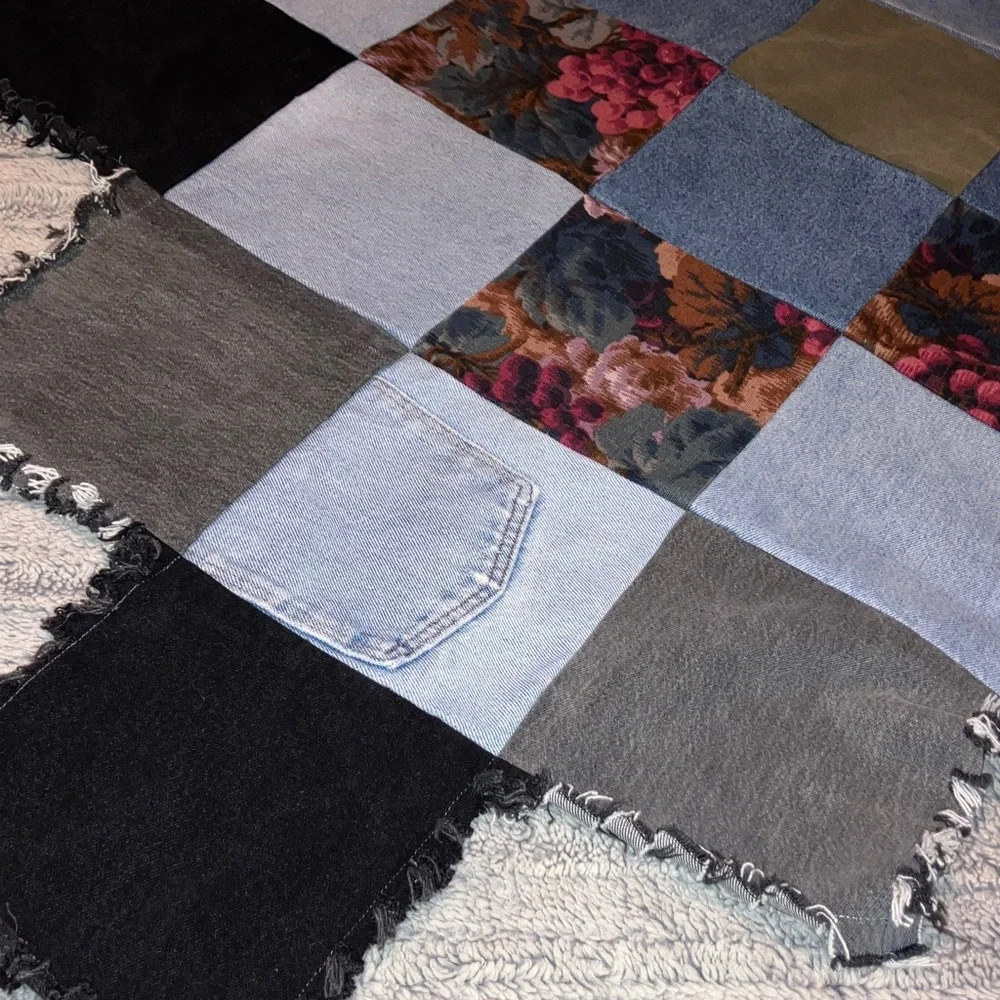 Handmade stylish patchwork