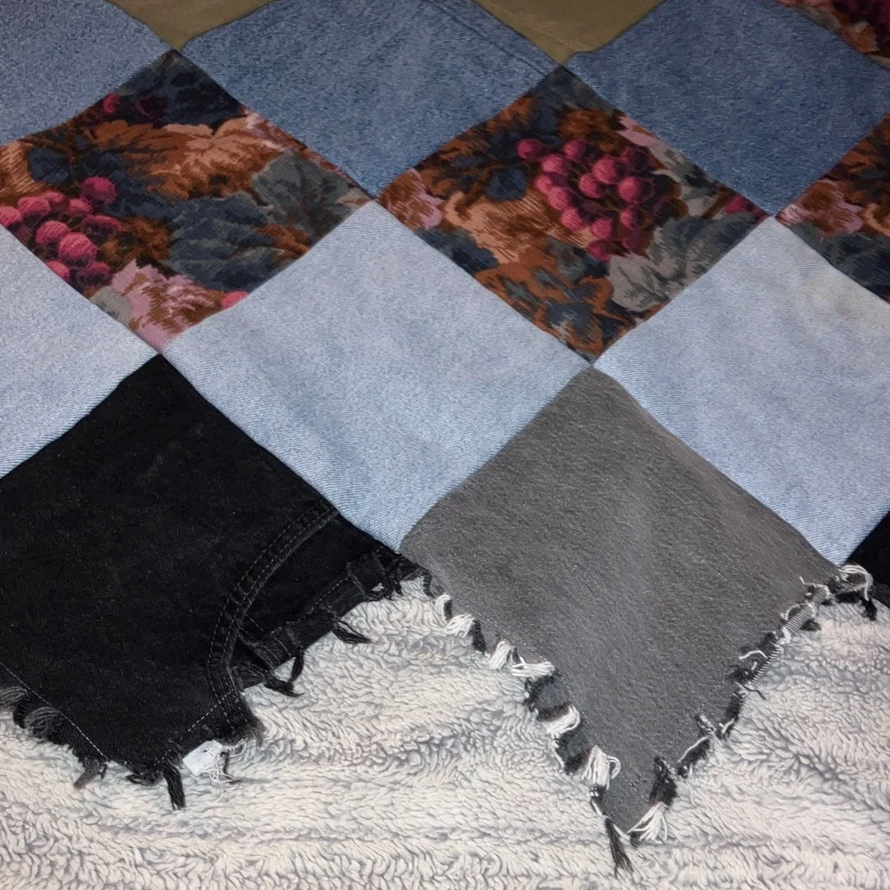 Handmade stylish patchwork