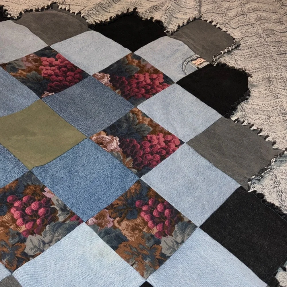 Handmade stylish patchwork