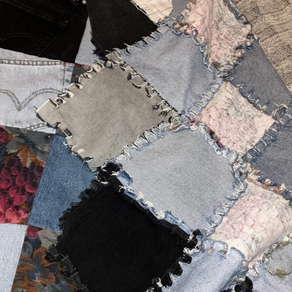 Handmade stylish patchwork