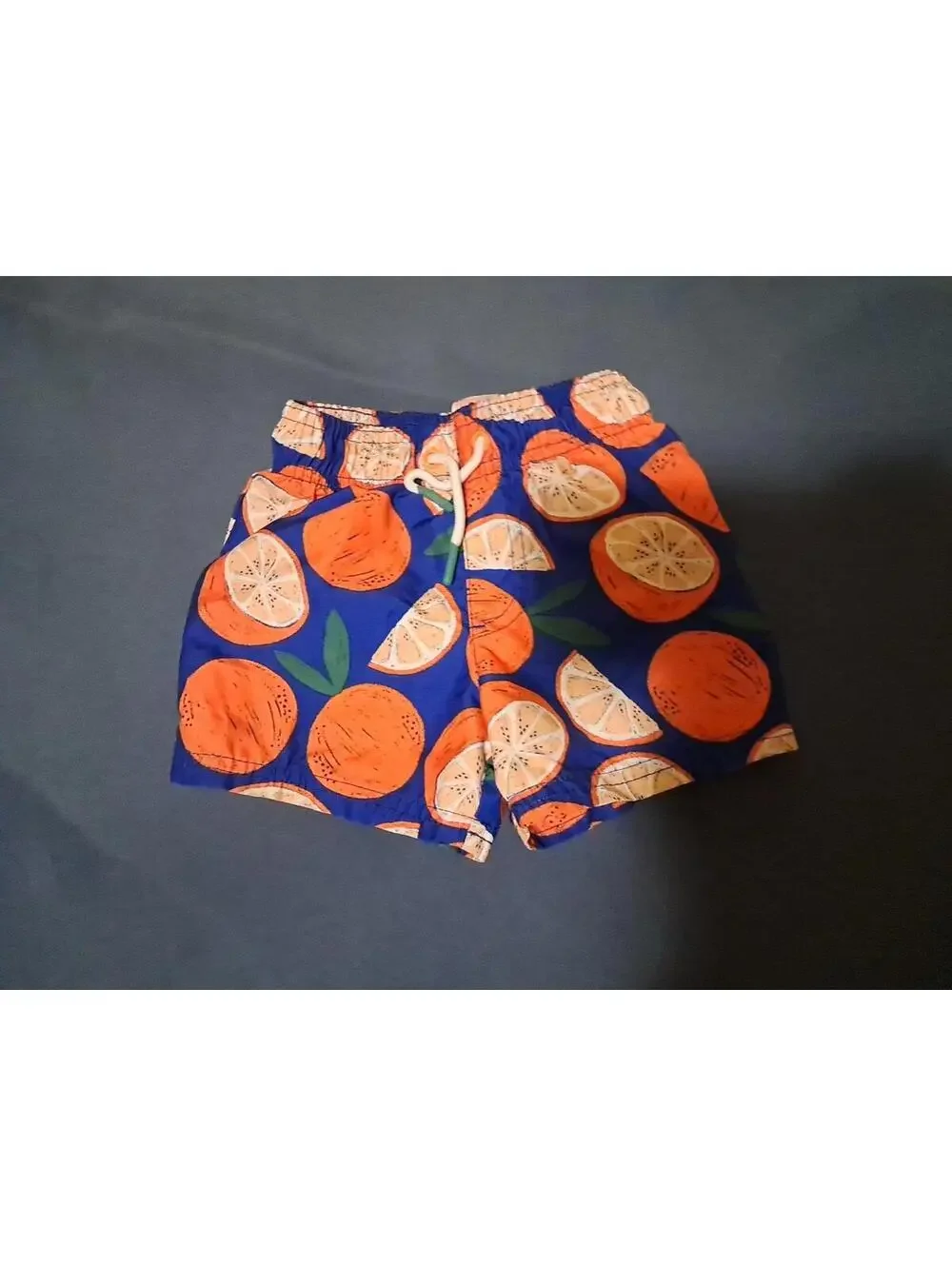 Cat‎ & Jacks Boys Size 12m Oranges Bathing Suit