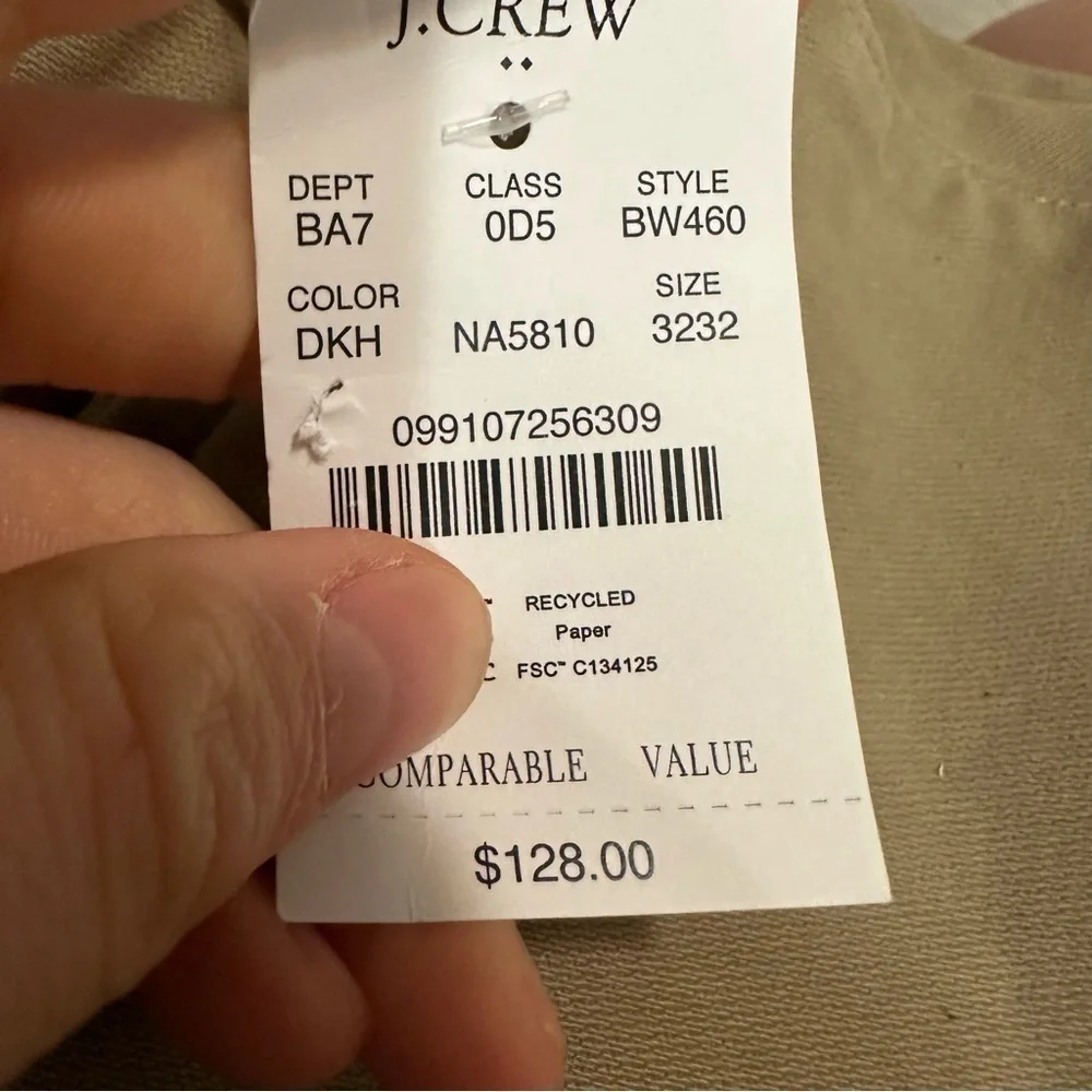 J. Crew sits below