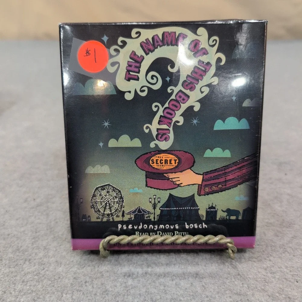 The Name Of This Book Is Pseudonymous Bosch Audiobook Set‎