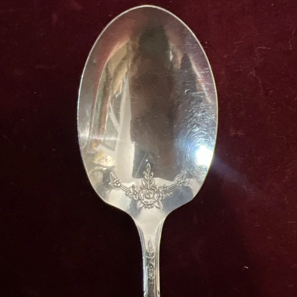 1 Sugar‎ Spoon, Milady Oneida Community 1940 Silver Plate Silverplate Floral