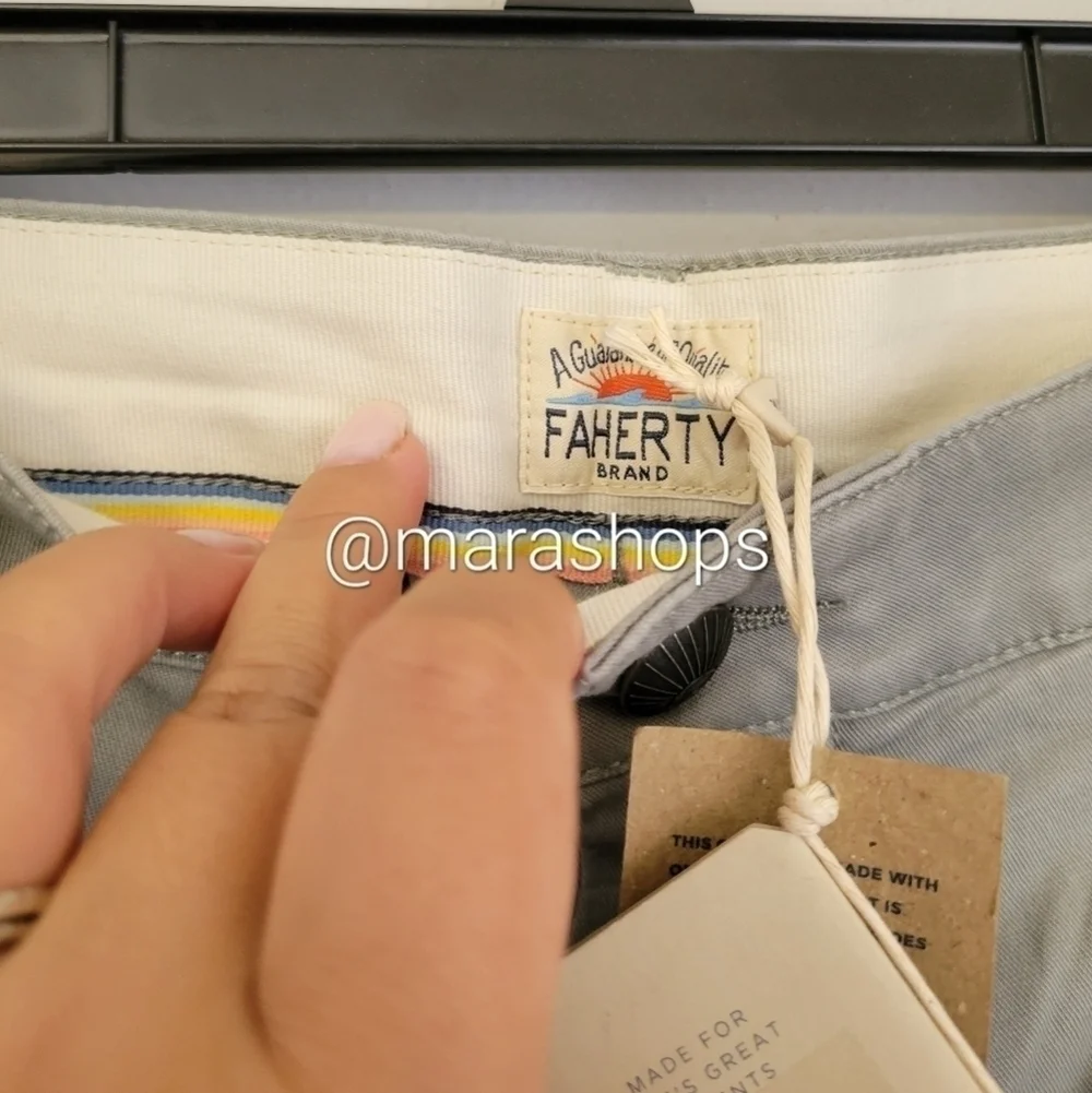 Faherty grey tag fog