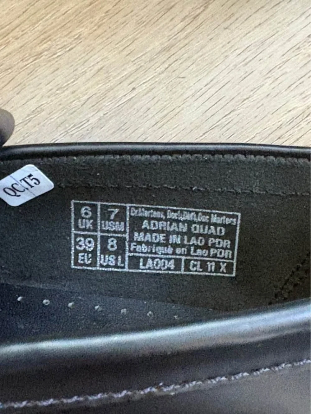 Dr. Martens leather shoes