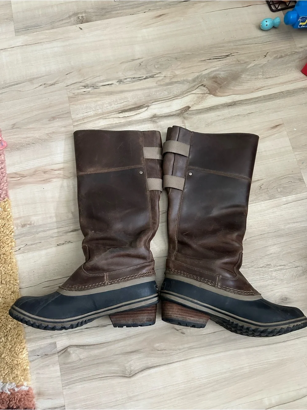 Sorel slimpack leather riding tall boot