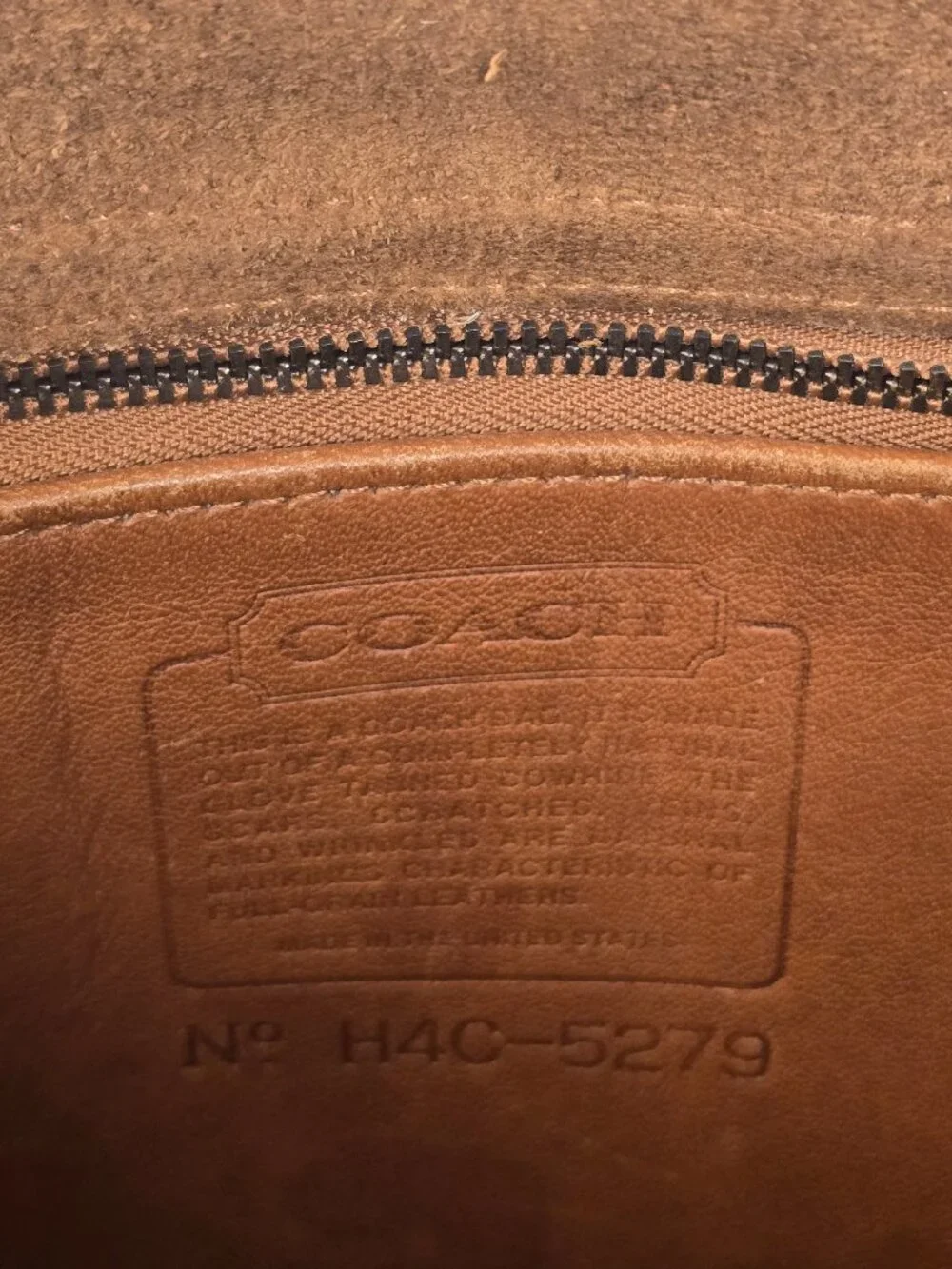 Coach vintage brown