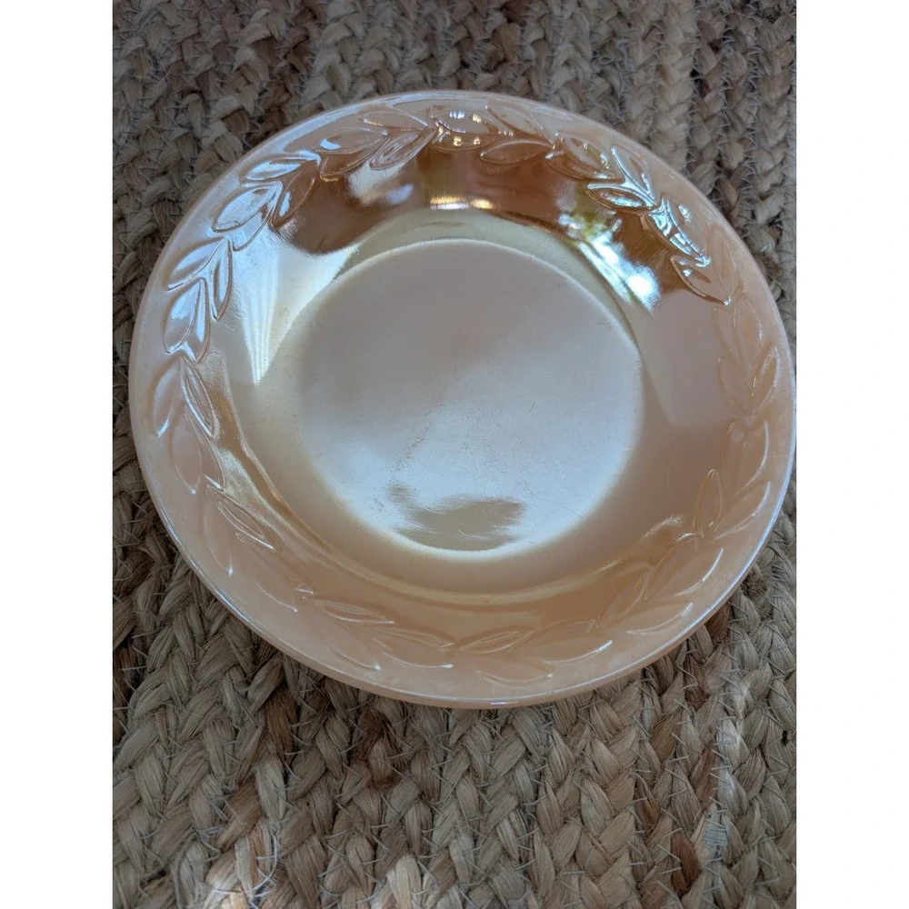 Fire King iridescent 1950s ovenware
